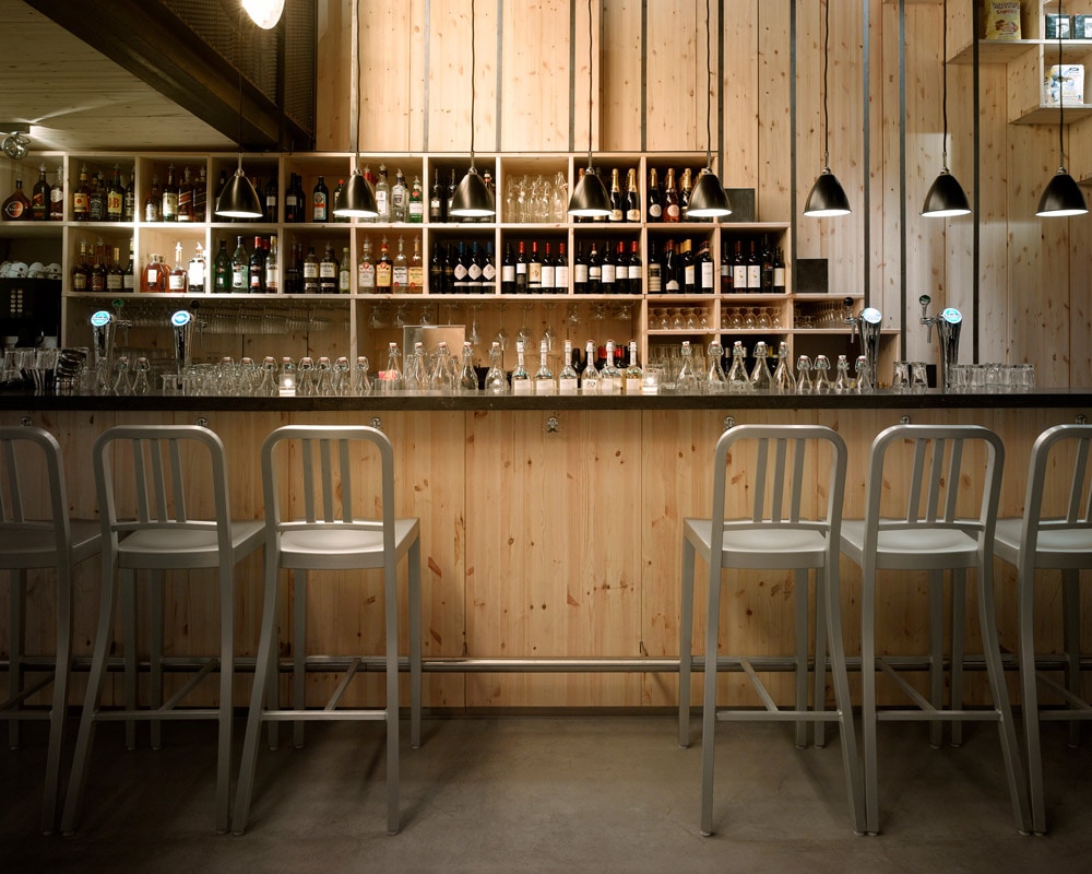 emeco エメコ バースツール emeco /エメコ□ネイビーチェア