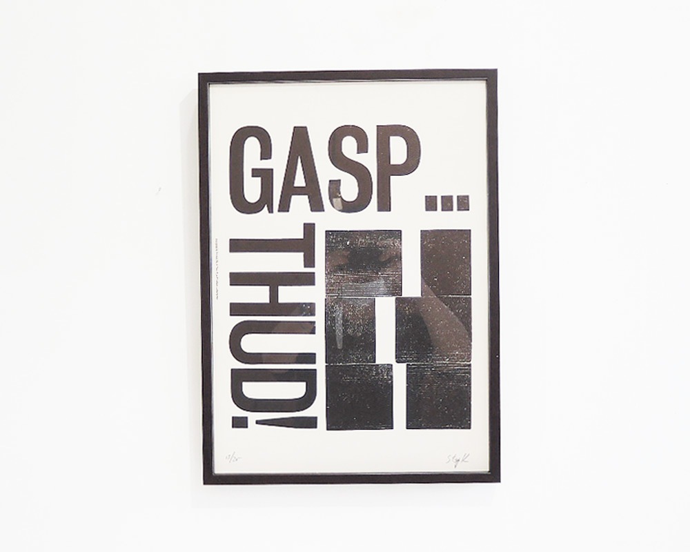A TWO PIPE PROBLEM LETTERPRESS | GAPS THUD POSTER ����åץ������ɥ� �ݥ�����