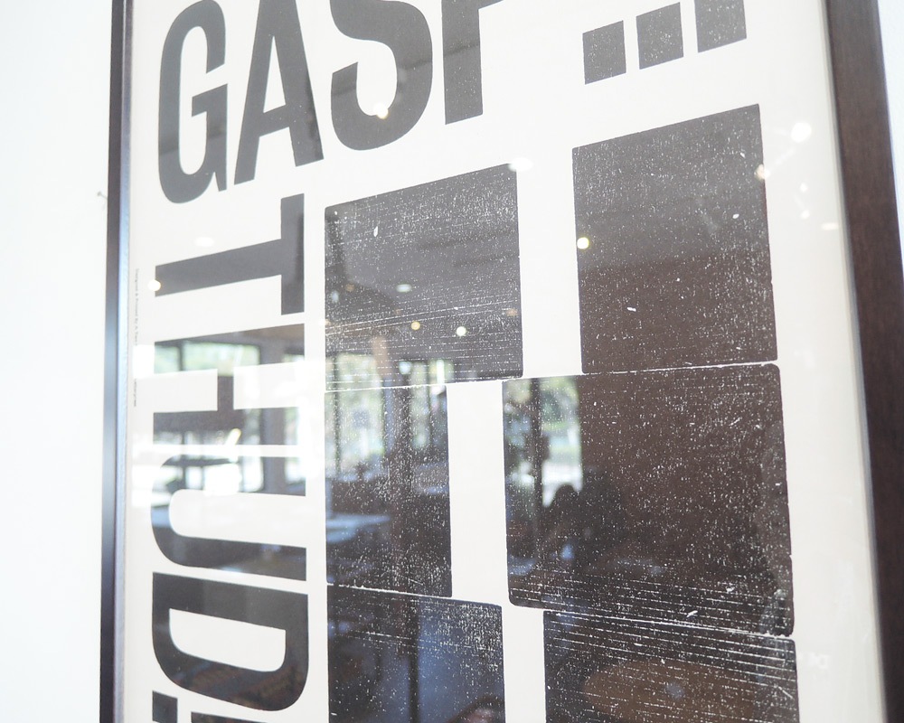 A TWO PIPE PROBLEM LETTERPRESS | GAPS THUD POSTER ����åץ������ɥ� �ݥ�����