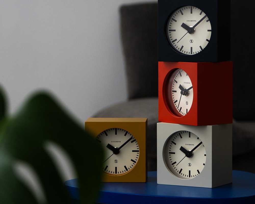 CHAMBRE | BLOCK DESK CLOCK [5color] �֥��å��ǥ��������å�