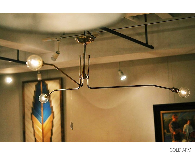 ACME Furniture | Solid Brass Lamp Long 3ARM åɥ֥饹 3