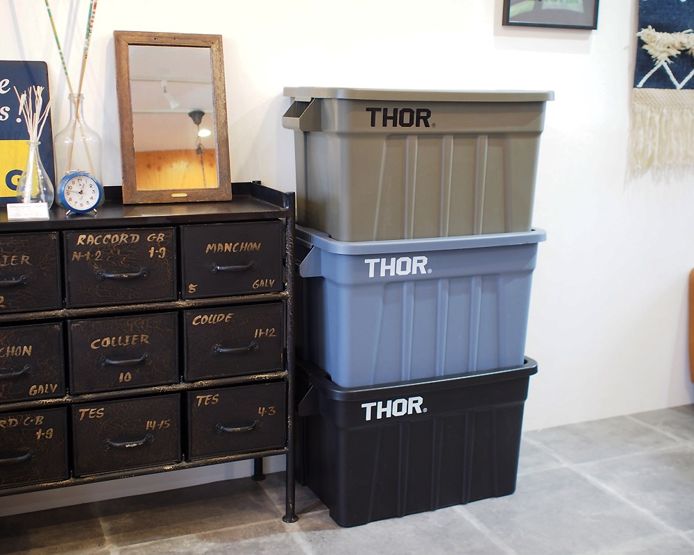 Trust | THOR Large Totes With Lid 75L [3color] 顼ȡȥå