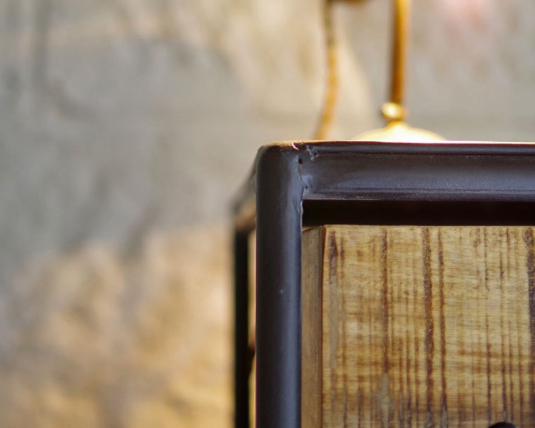 LIFE FURNITURE | IRON WOODEN DRAWER CHEST 󥦥åǥɥ