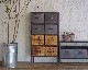 LIFE FURNITURE | IRON WOODEN DRAWER CHEST 󥦥åǥɥ