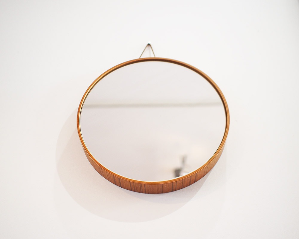 SAITO WOOD | Wall Mirror Teak grain ��������ߥ顼 ������