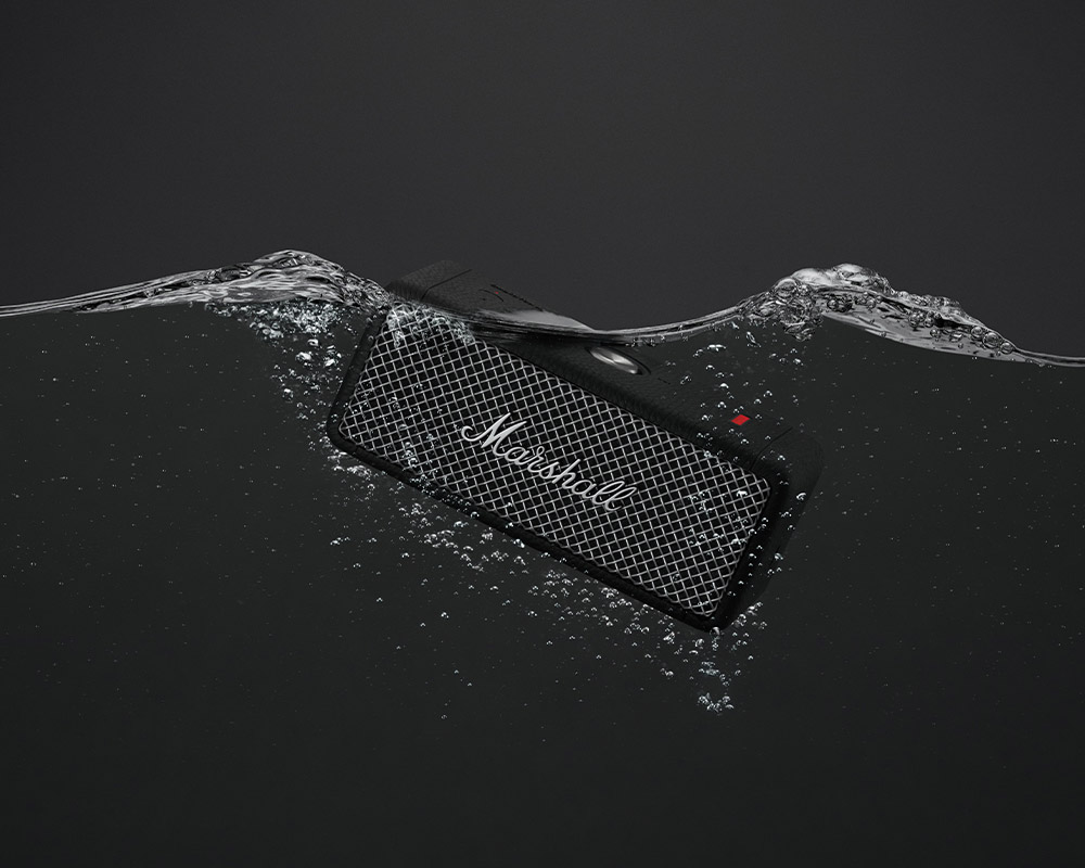 Marshall | Emberton�� Black and Steel Portable Speaker ����С��ȥ�2 �ݡ����֥륹�ԡ�����