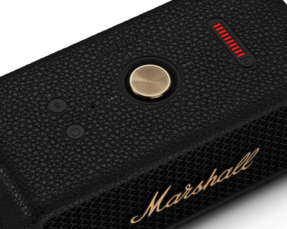 Marshall | Emberton�� Black and Brass Portable Speaker ����С��ȥ�3 �ݡ����֥륹�ԡ�����