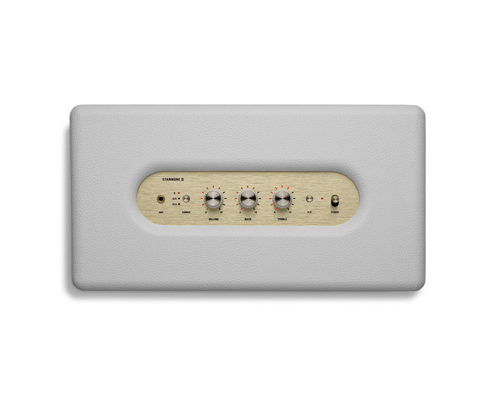 Marshall | STANMORE ��Bluetooth White ������⥢2 �֥롼�ȥ��������ԡ����� �ۥ磻��