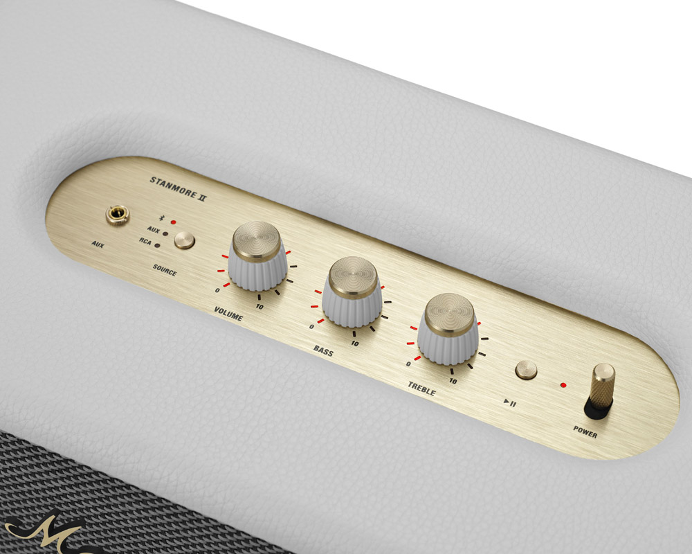 Marshall | STANMORE ��Bluetooth White ������⥢2 �֥롼�ȥ��������ԡ����� �ۥ磻��