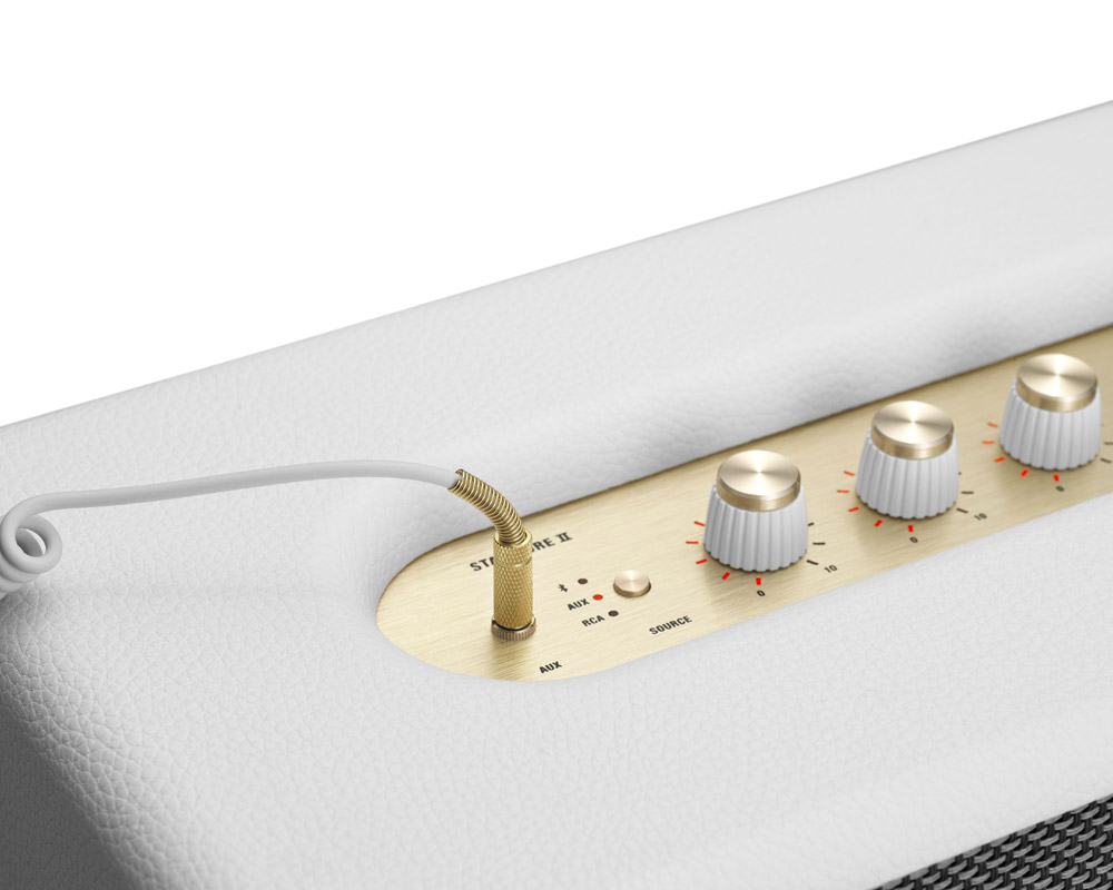 Marshall | STANMORE ��Bluetooth White ������⥢2 �֥롼�ȥ��������ԡ����� �ۥ磻��