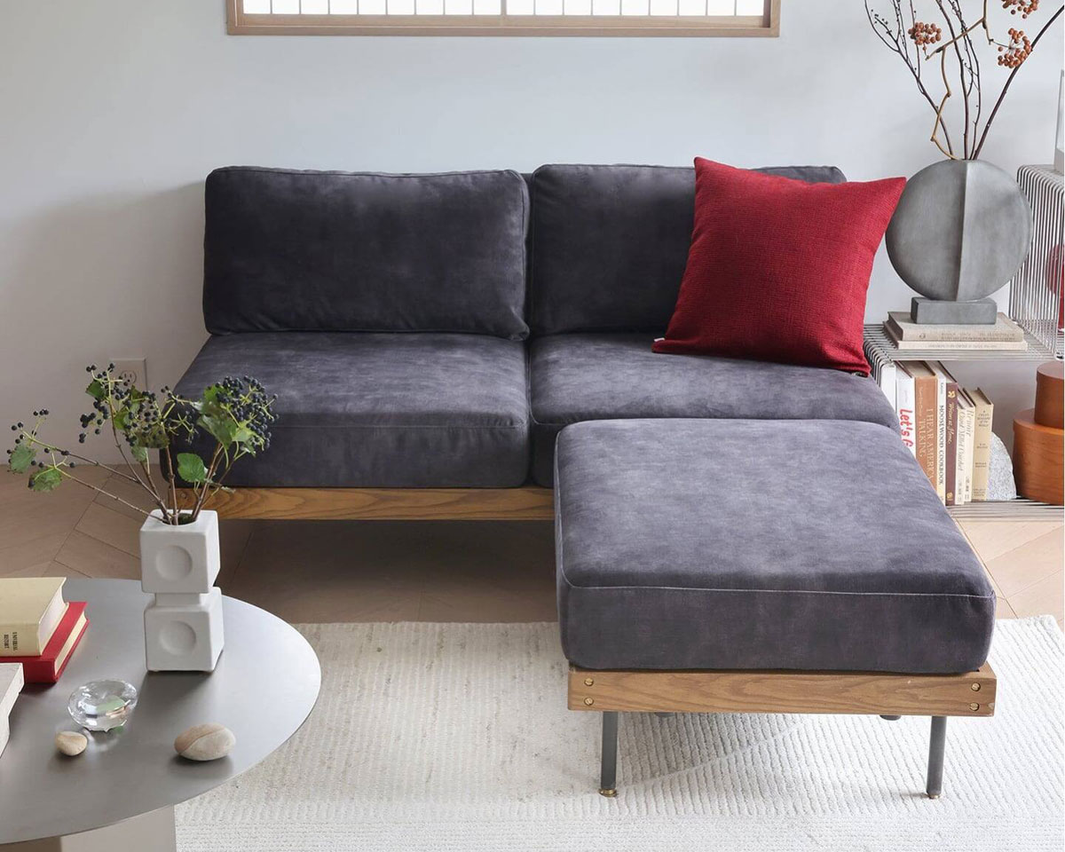 ​あき　リルソファ 2P journal standard Furniture/ジャーナルスタンダードファニチャー