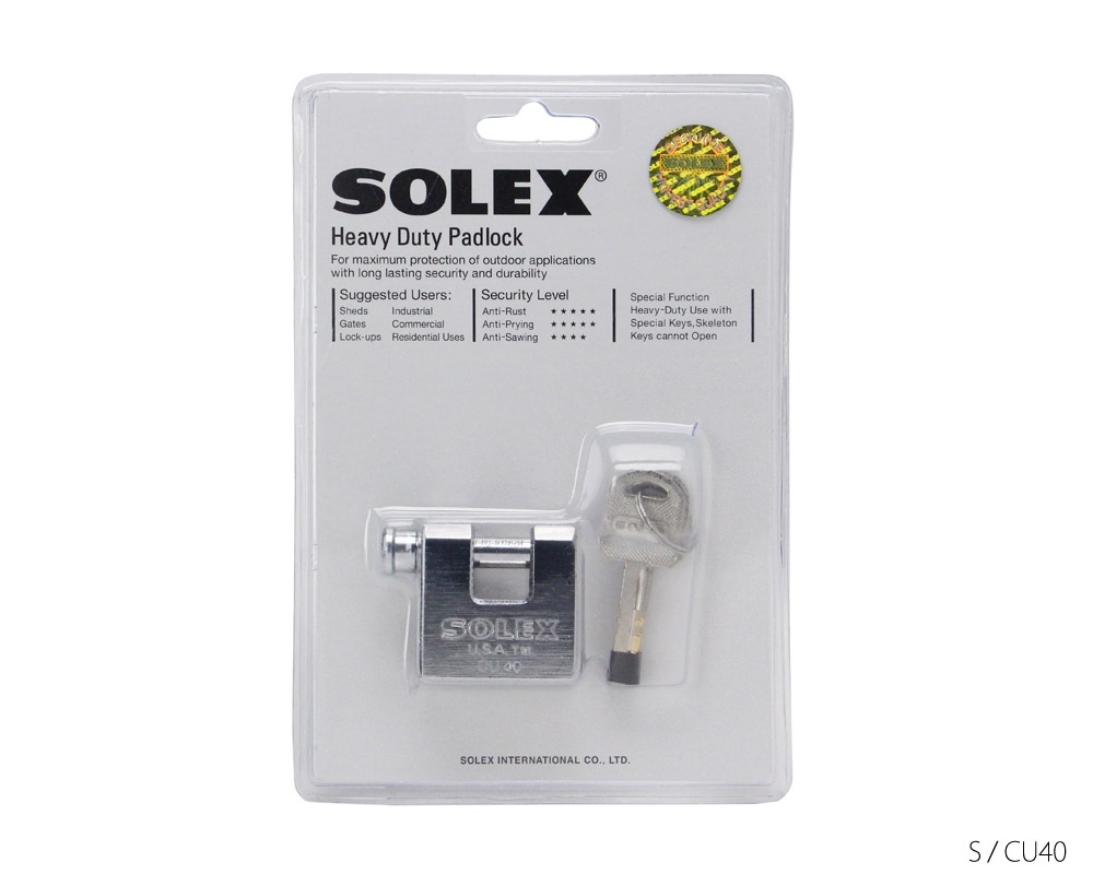 SOLEX | Heavy Duty Padlock إǥ塼ƥѥɥå