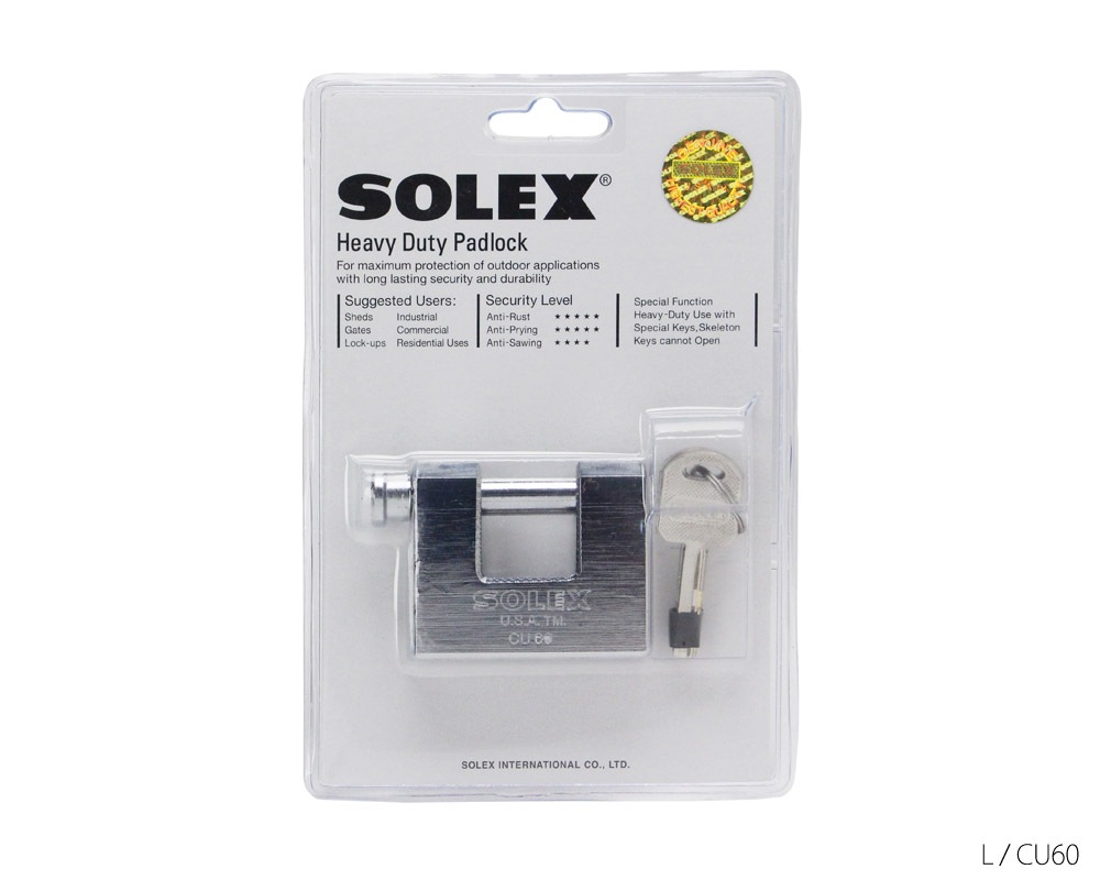 SOLEX | Heavy Duty Padlock إǥ塼ƥѥɥå