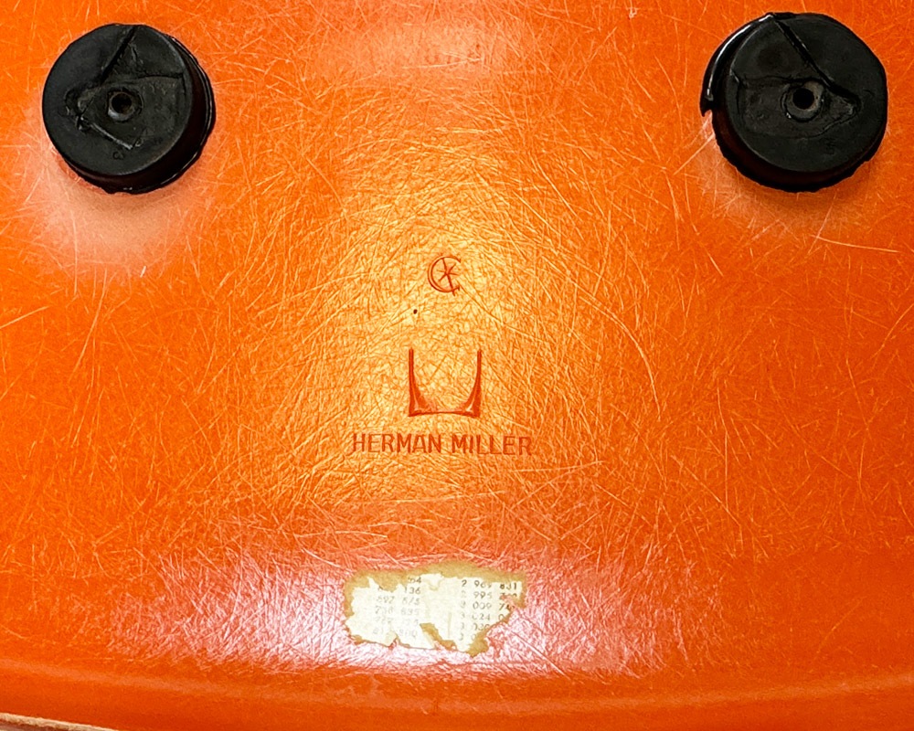Herman Miller | Eames arm shell chair (orange) ॺॷ 