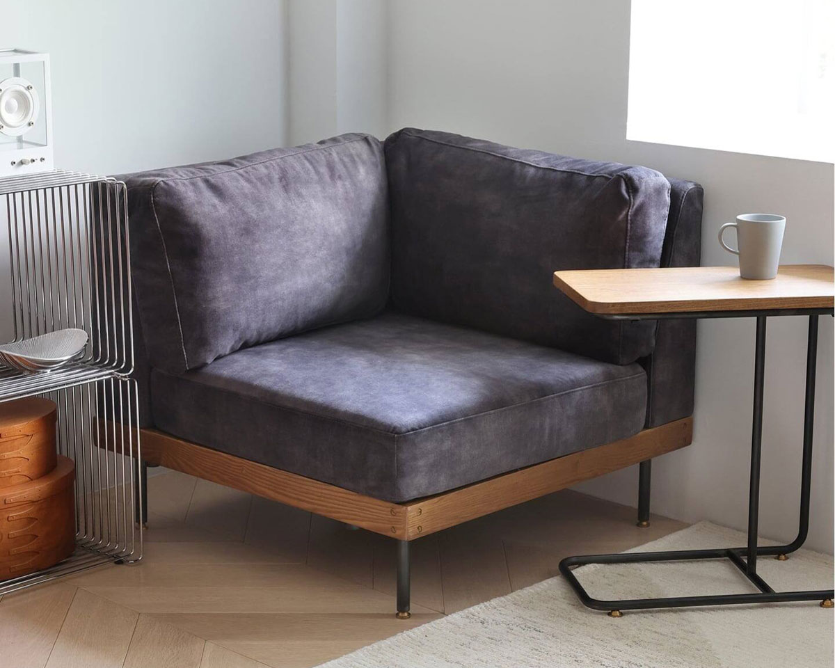 1人掛けソファ JOURNAL STANDARD LILLE CORNER SOFA journal standard Furniture/ジャーナルスタンダードファニチャー