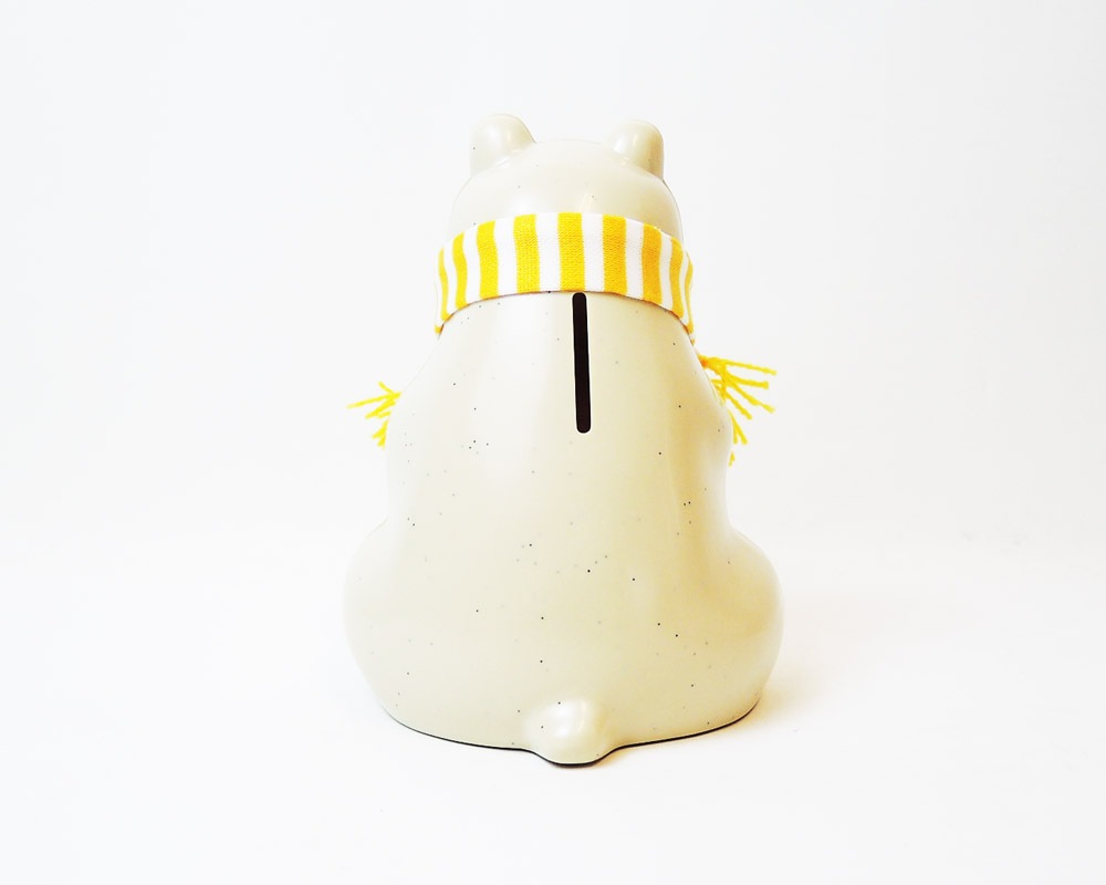 MK Tresmer | Polar Bear Money Box with Muffler 2022 Ȣ  ܡޥե顼դ