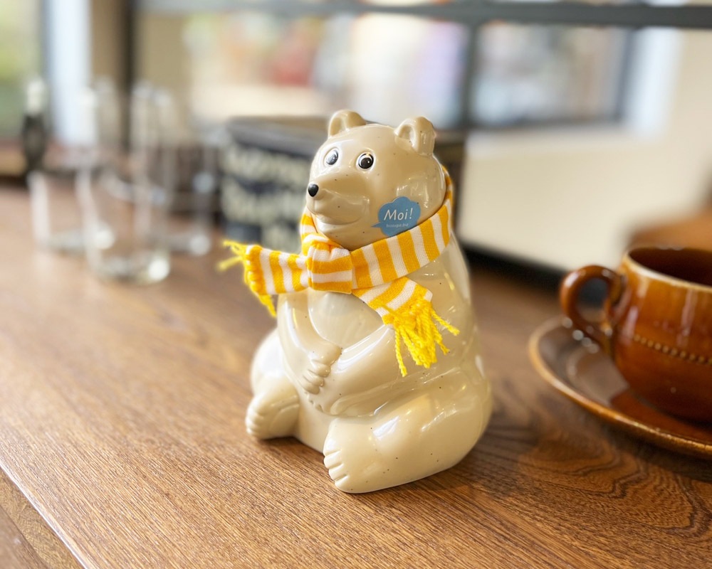 MK Tresmer | Polar Bear Money Box with Muffler 2022 Ȣ  ܡޥե顼դ