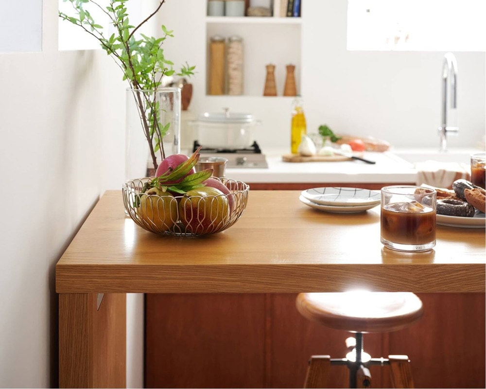 journal standard Furniture | PORTO COUNTER TABLE Natural �ݥ�ȥ����󥿡��ơ��֥�
