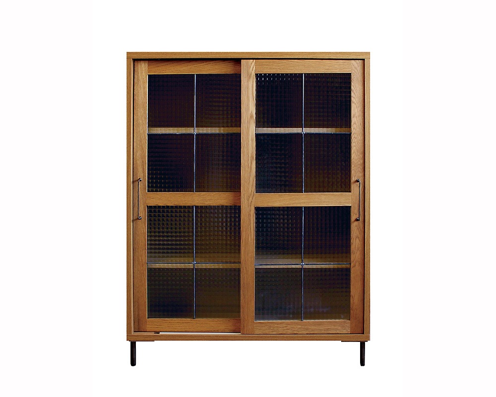 a.depeche | cadeal slide glass cabinet low ���ǥ� ���饤�ɥ��饹����ӥͥå� ����