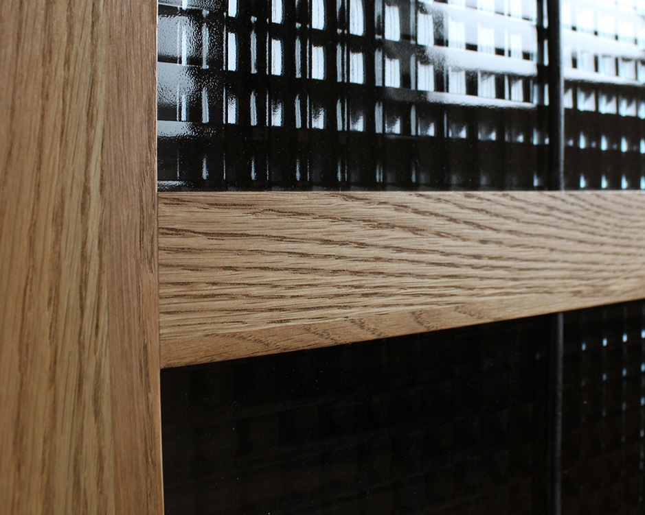 a.depeche | cadeal slide glass cabinet low ���ǥ� ���饤�ɥ��饹����ӥͥå� ����