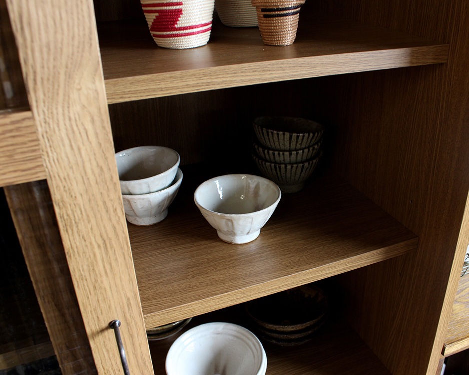 a.depeche | cadeal slide glass cabinet low ���ǥ� ���饤�ɥ��饹����ӥͥå� ����