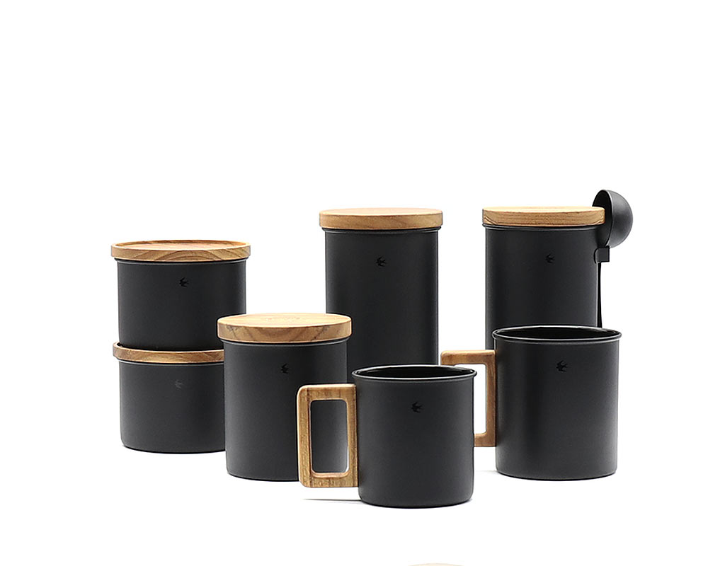 GLOCAL STANDARD PRODUCTS | TSUBAME Canister Hook with Spoon Black �ĥХ� ����˥������եå� ���ס����դ� �֥�å�