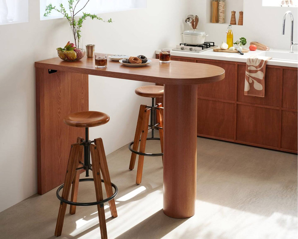 journal standard Furniture | PORTO COUNTER TABLE Brown �ݥ�ȥ����󥿡��ơ��֥�