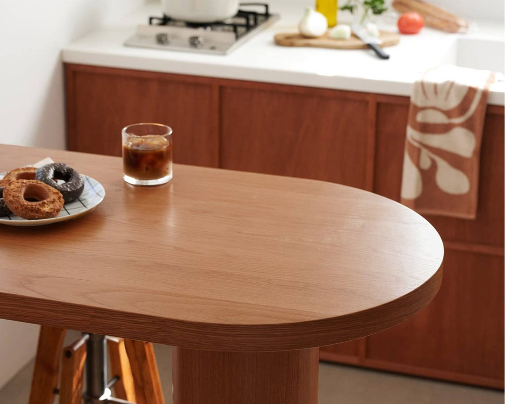 journal standard Furniture | PORTO COUNTER TABLE Brown �ݥ�ȥ����󥿡��ơ��֥�