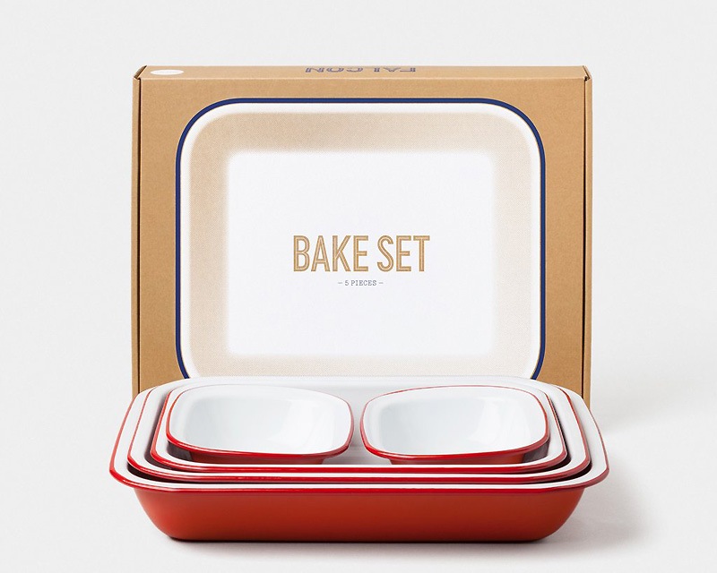 FALCON Enamelware | BAKE SET [4color] ٥å