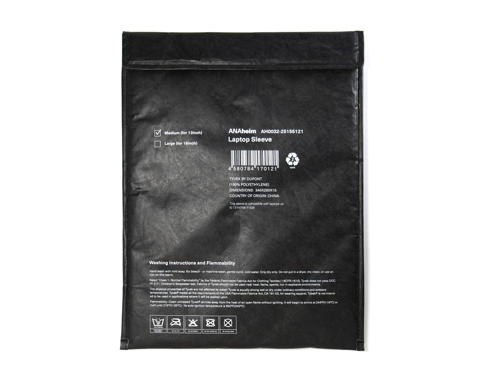 ANAheim | Laptop Sleeve 13inch 2nd [3color] ���ʥϥ����åץȥåץ��꡼��13�����