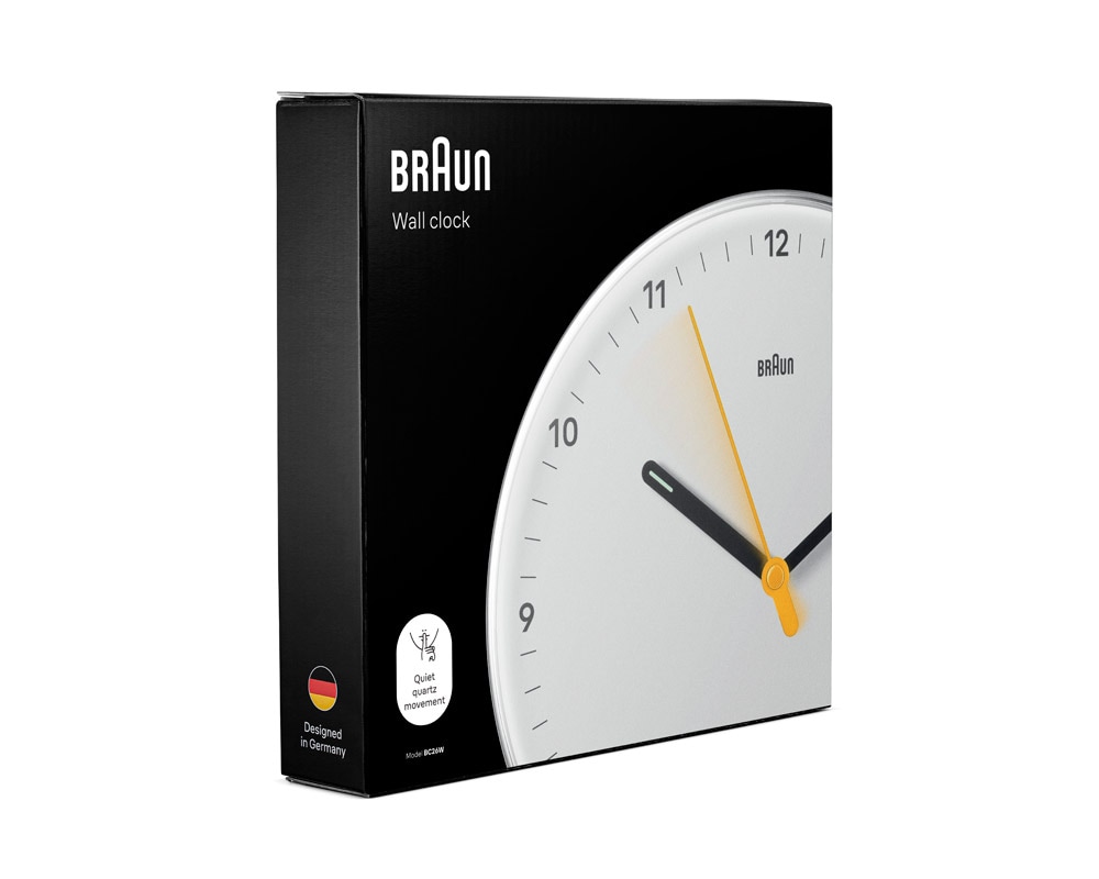 BRAUN | Wall Clock BC26 [2color] 륯å