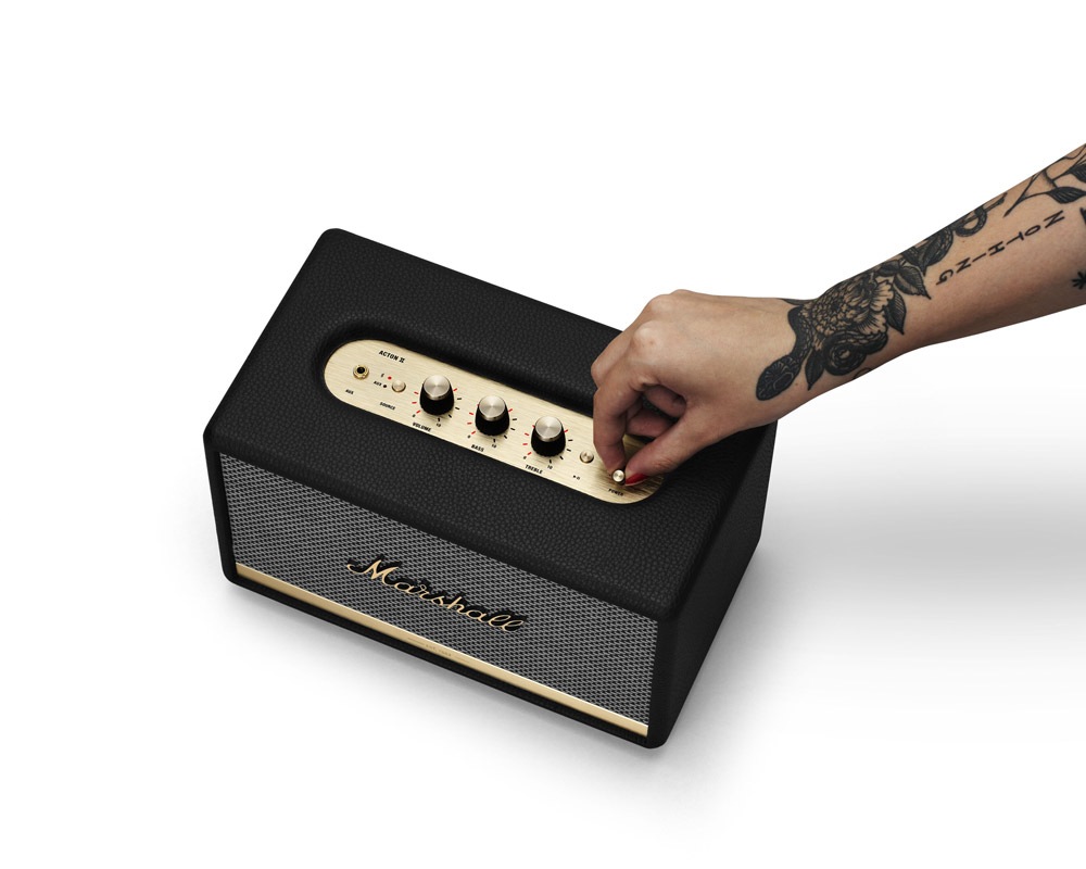 Marshall | ACTON ��Bluetooth Black �����ȥ�2 �֥롼�ȥ��������ԡ����� �֥�å�