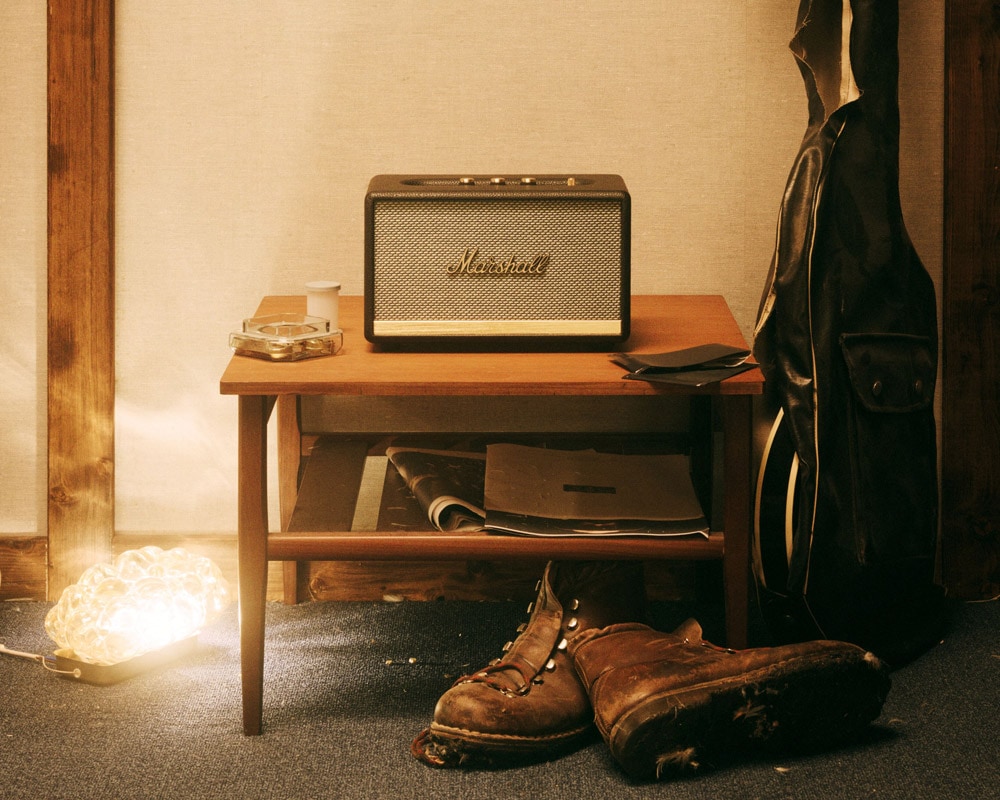 Marshall | ACTON ��Bluetooth Black �����ȥ�2 �֥롼�ȥ��������ԡ����� �֥�å�