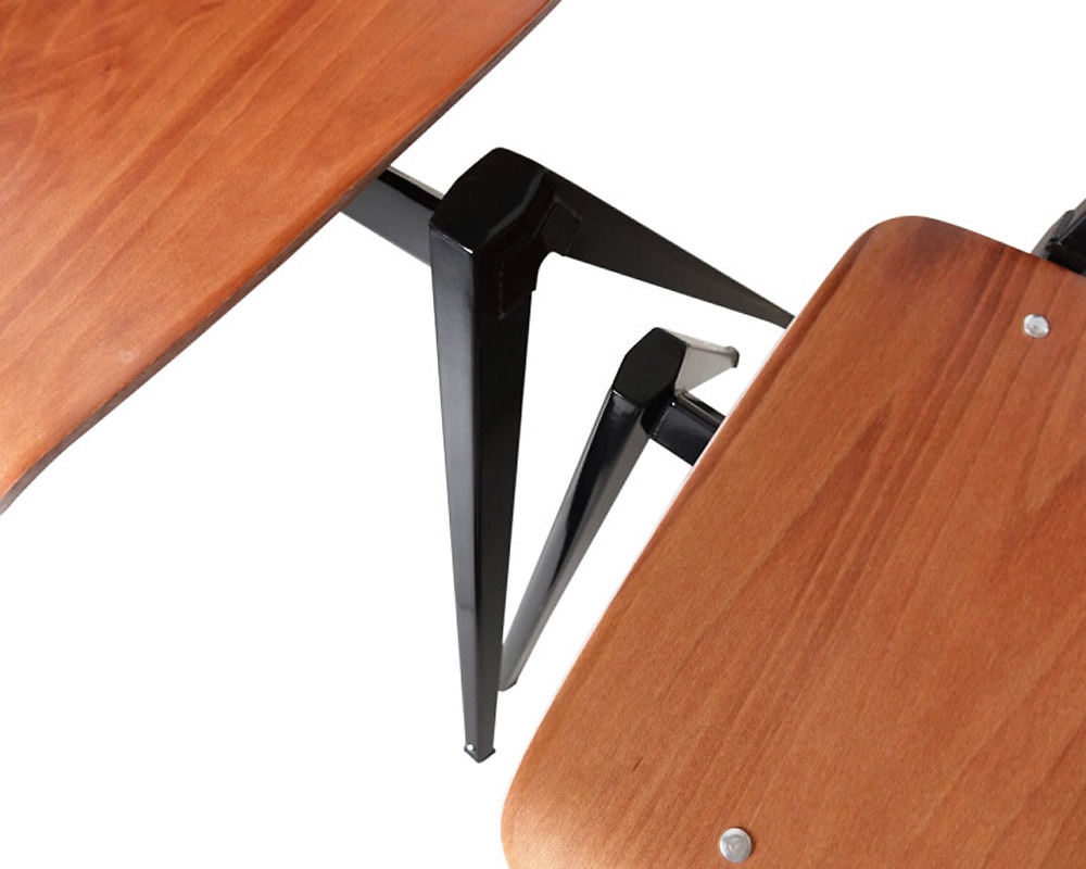 GALVANITAS | S.21 Stacking Chair Black ����ե��˥��� S21�����å��󥰥����� �֥�å�