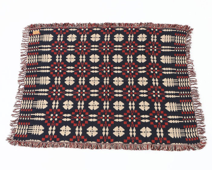 ACME Furniture | OVERSHOT RUG Navy/Red �����С�����åȥ饰