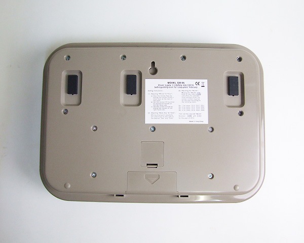 TWEMCO | Calendar Clock QD-35 Gray ǥ륫å 졼