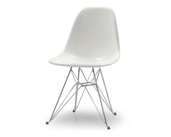 モダニカ / MODERNICA | Fiberglass Side Shell Chair WHITE [20base