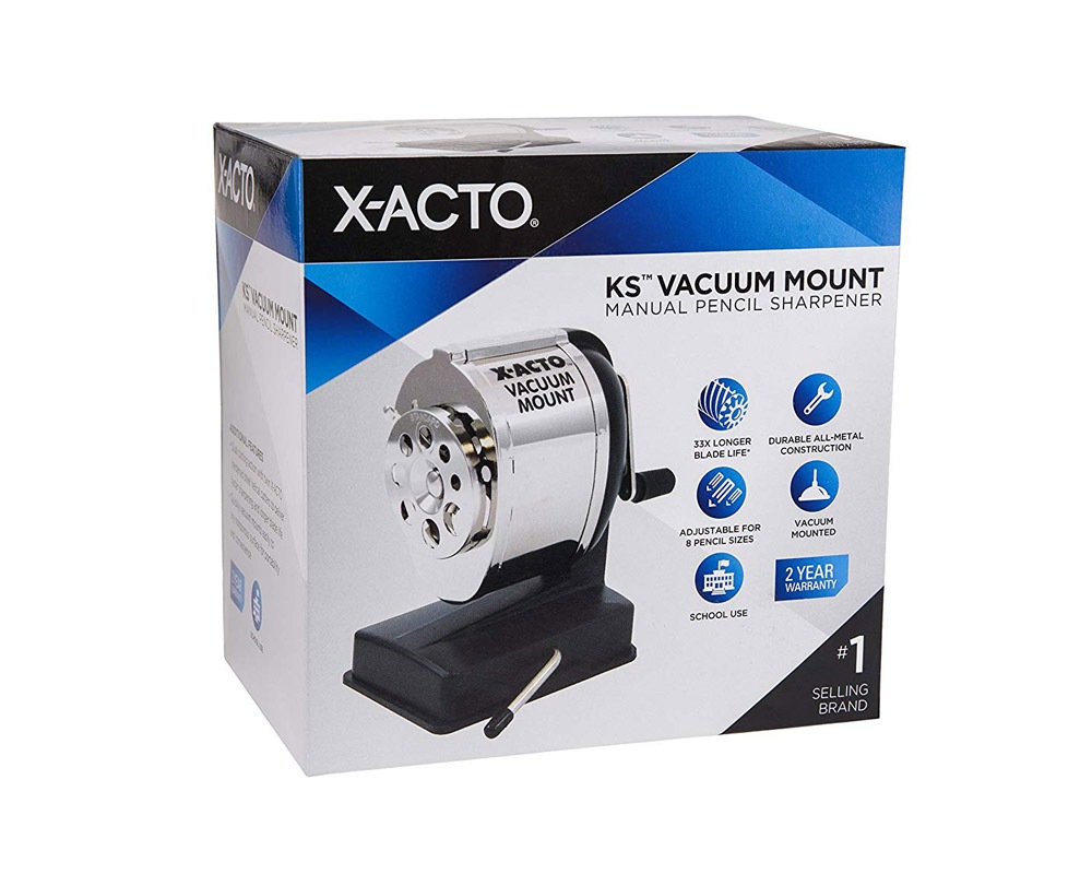 X-ACTO | KS MANUAL VACUUM Pencil Sharpener ���������ȥޥ˥奢��Х��塼���ɮ���