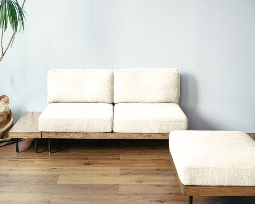 journal standard Furniture | LILLE OTTOMAN White 륪åȥޥ ۥ磻