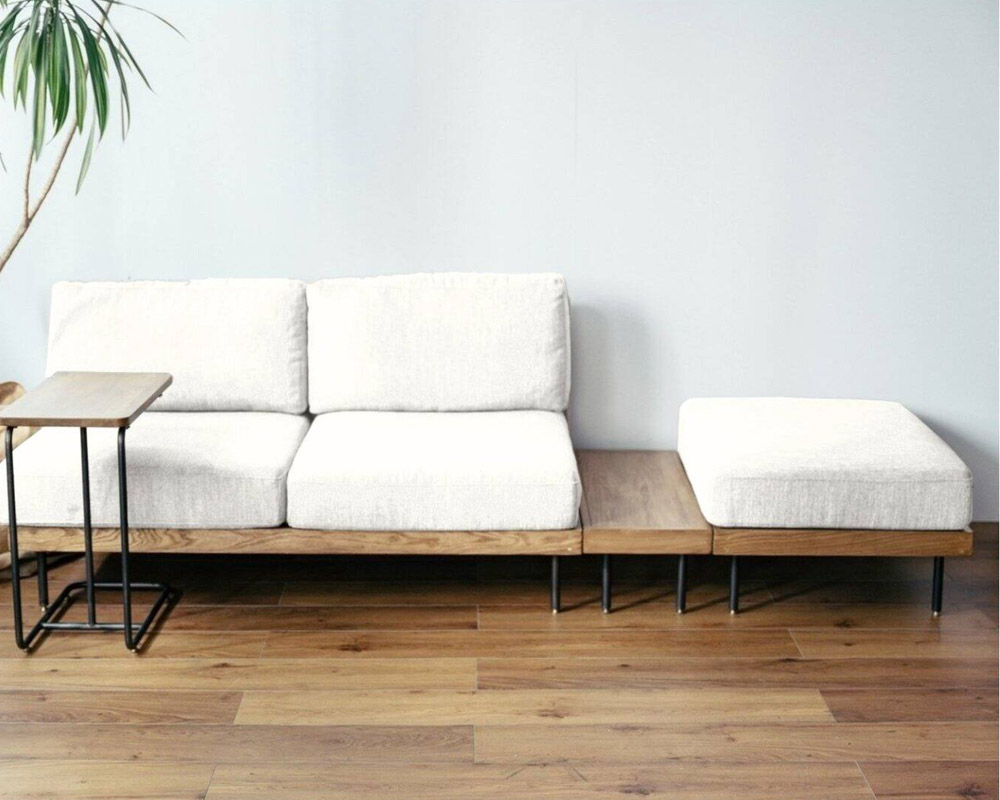 journal standard Furniture | LILLE OTTOMAN White 륪åȥޥ ۥ磻