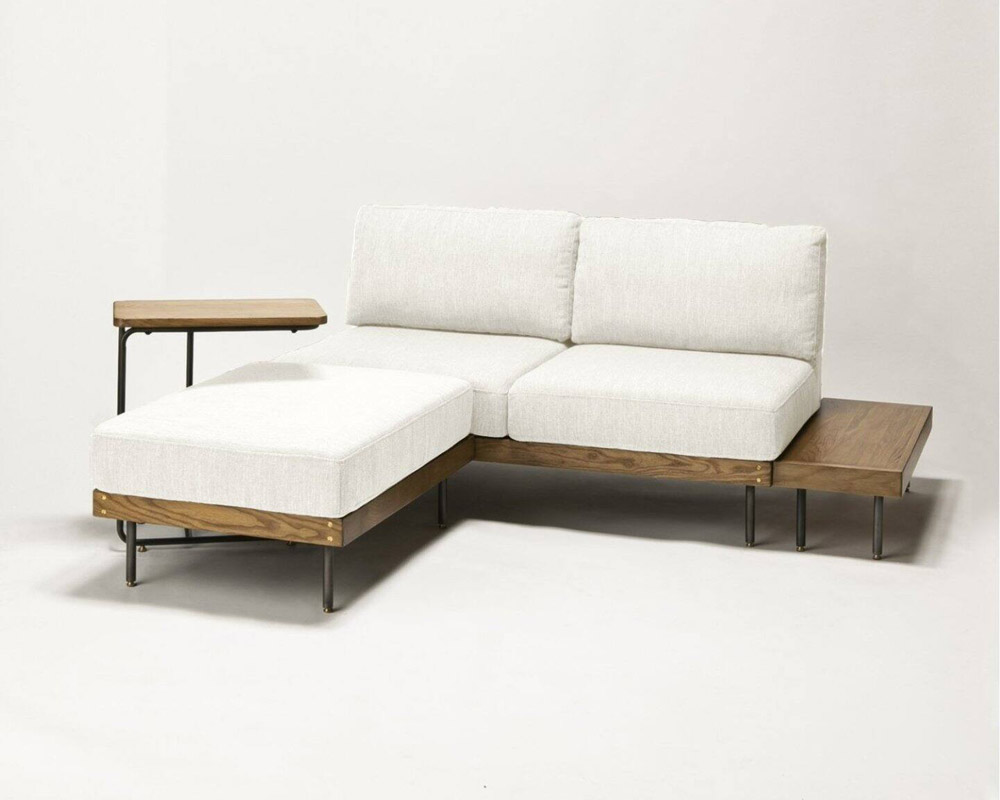 journal standard Furniture | LILLE OTTOMAN White 륪åȥޥ ۥ磻