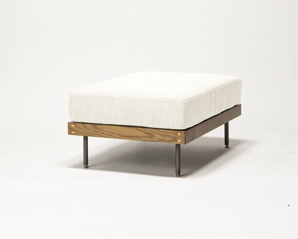 journal standard Furniture | LILLE OTTOMAN White 륪åȥޥ ۥ磻