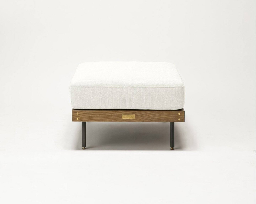 journal standard Furniture | LILLE OTTOMAN White 륪åȥޥ ۥ磻
