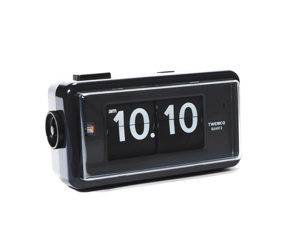 TWEMCO | Flip Alarm Clock AL-30 Limited All Black �ȥ����� ���顼�९���å� AL-30 �����֥�å�