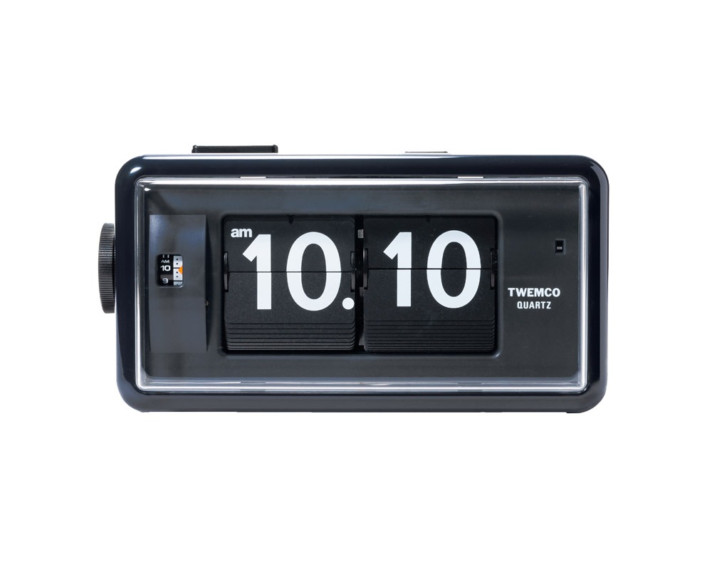 TWEMCO | Flip Alarm Clock AL-30 Limited All Black �ȥ����� ���顼�९���å� AL-30 �����֥�å�