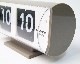TWEMCO | Table Clock QT-30T Gray �ե�åץ����å� QT-30T ���쥤