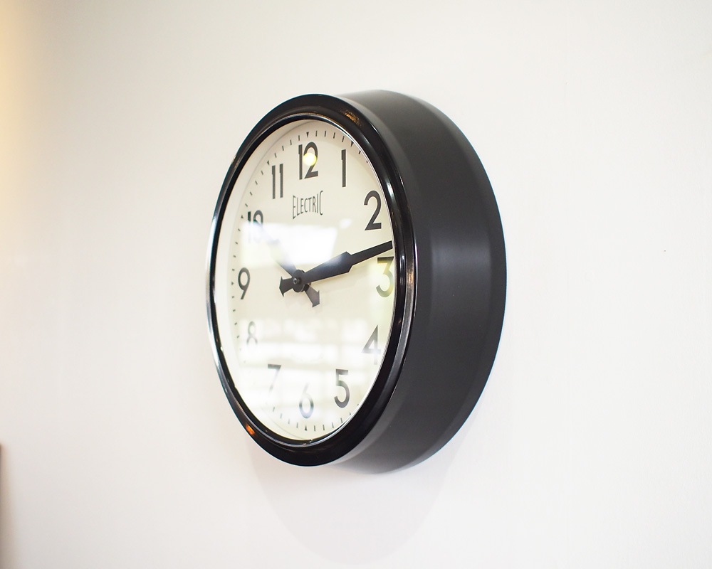 NEWGATE | Electric Black 50's Clock ���쥯�ȥ�å�50's�������륯���å�