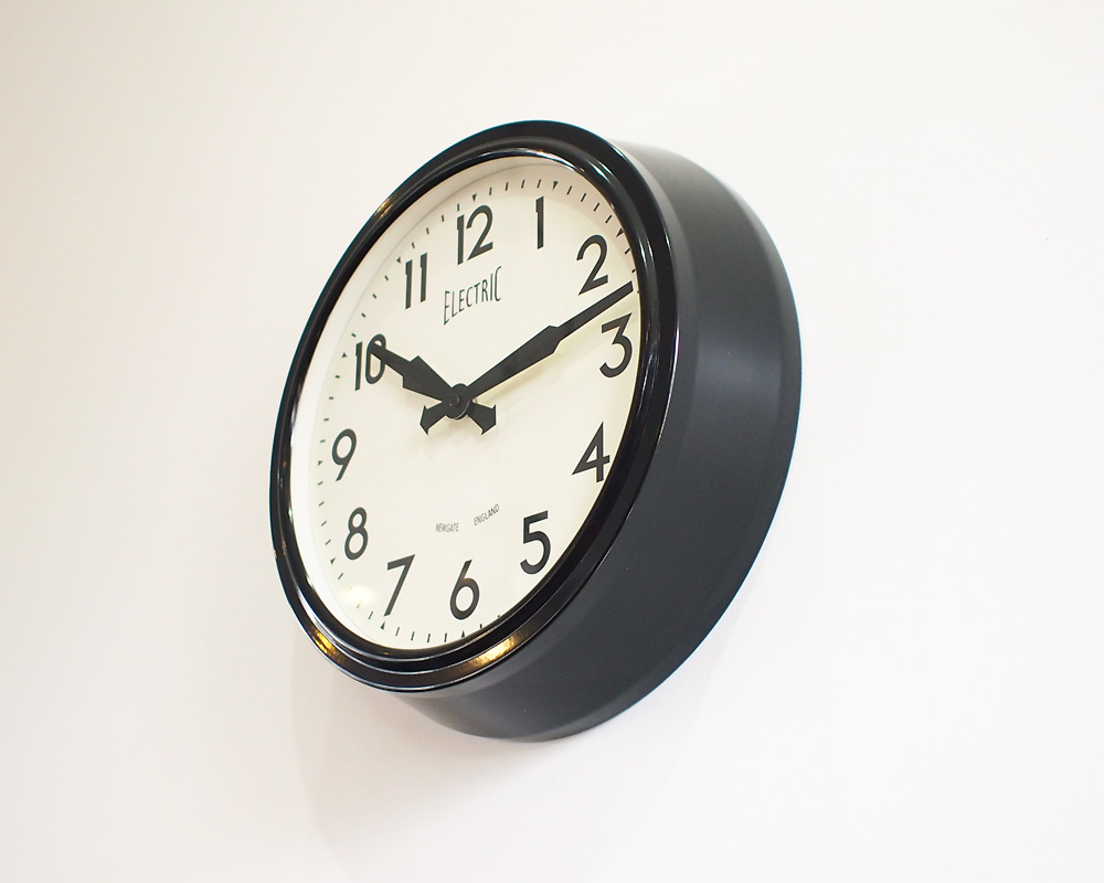 NEWGATE | Electric Black 50's Clock ���쥯�ȥ�å�50's�������륯���å�