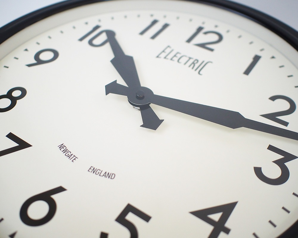 NEWGATE | Electric Black 50's Clock ���쥯�ȥ�å�50's�������륯���å�