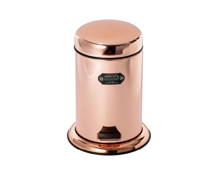PUEBCO | COPPER Plating TRASHCAN Ƽ��å� �ȥ�å��奫��